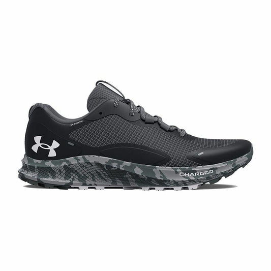 Running Shoes for Adults Under Armour Charged Bandit Black Men Dark