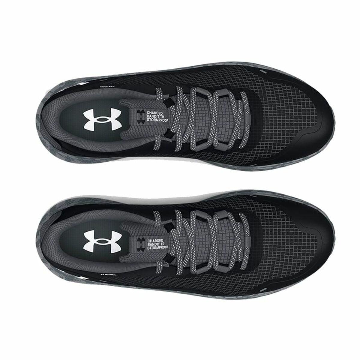 Running Shoes for Adults Under Armour Charged Bandit Black Men Dark