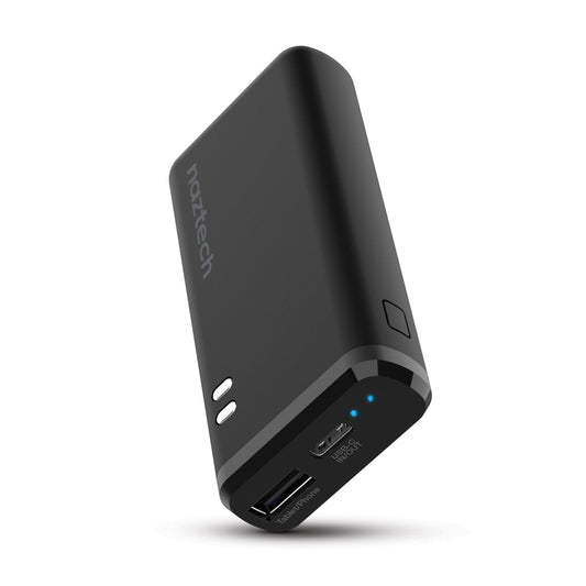 Banco de energía Naztech 4000mAh USB-C + USB con 13 horas de duración de batería (155