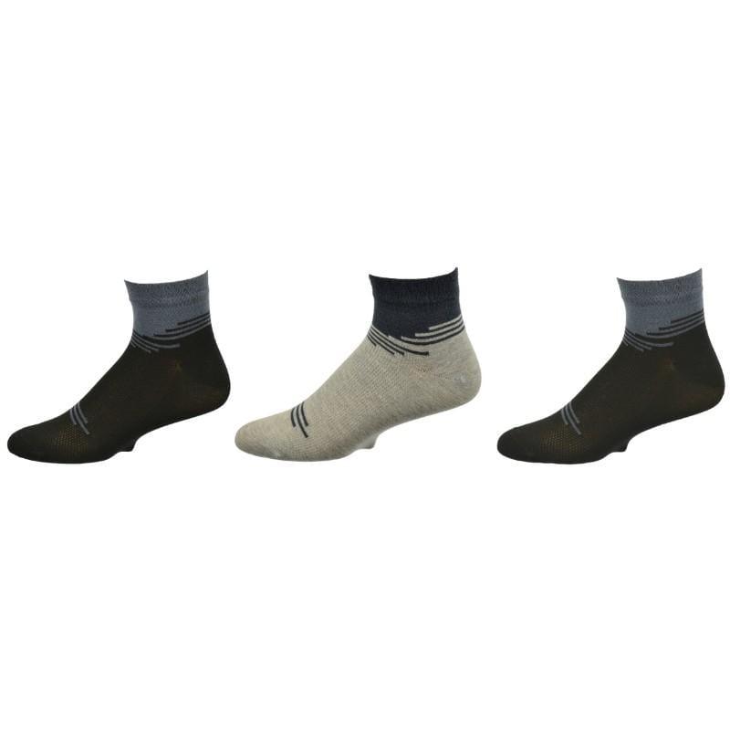 Men's Rayon Socks, Performance Ankle Sock, 3-Pair Pack