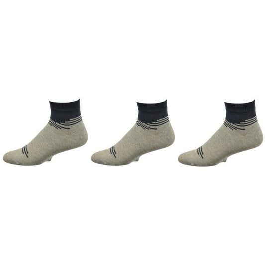 Men's Rayon Socks, Performance Ankle Sock, 3-Pair Pack