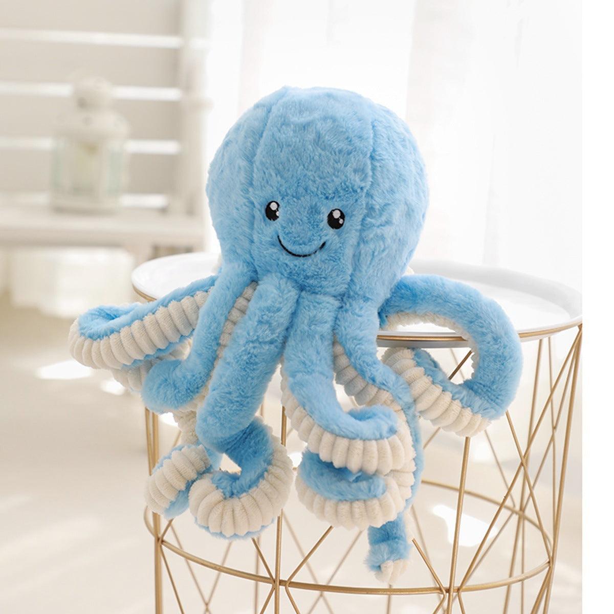 Lovely Simulation Octopus Pendant Plush Stuffed Toy