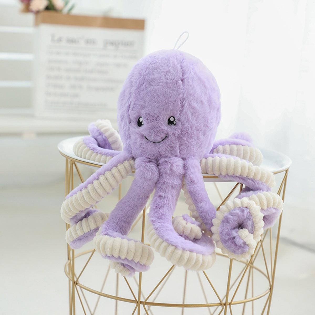 Lovely Simulation Octopus Pendant Plush Stuffed Toy