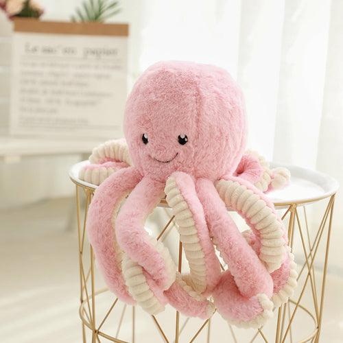 Lovely Simulation Octopus Pendant Plush Stuffed Toy