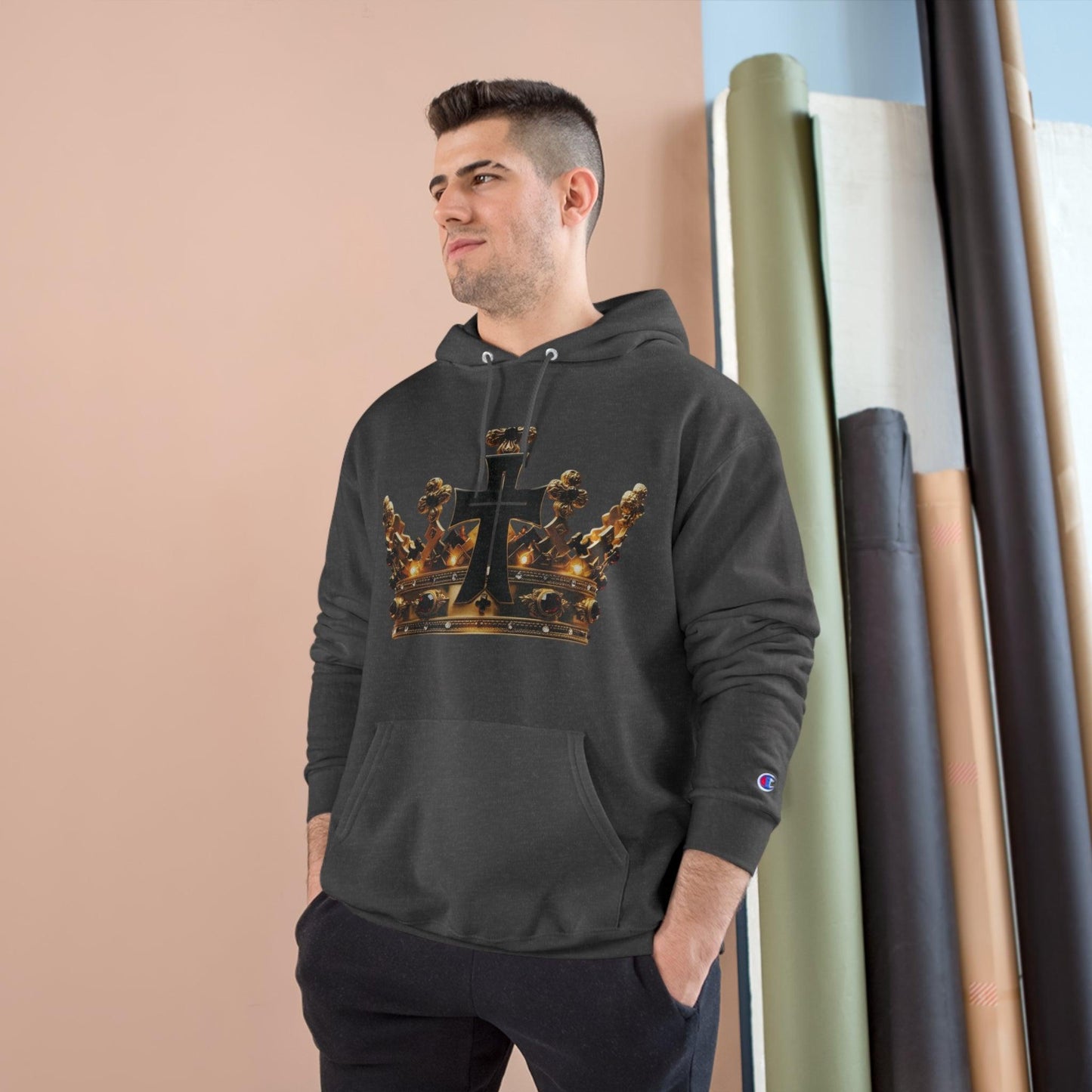 Sudadera con capucha de campeón