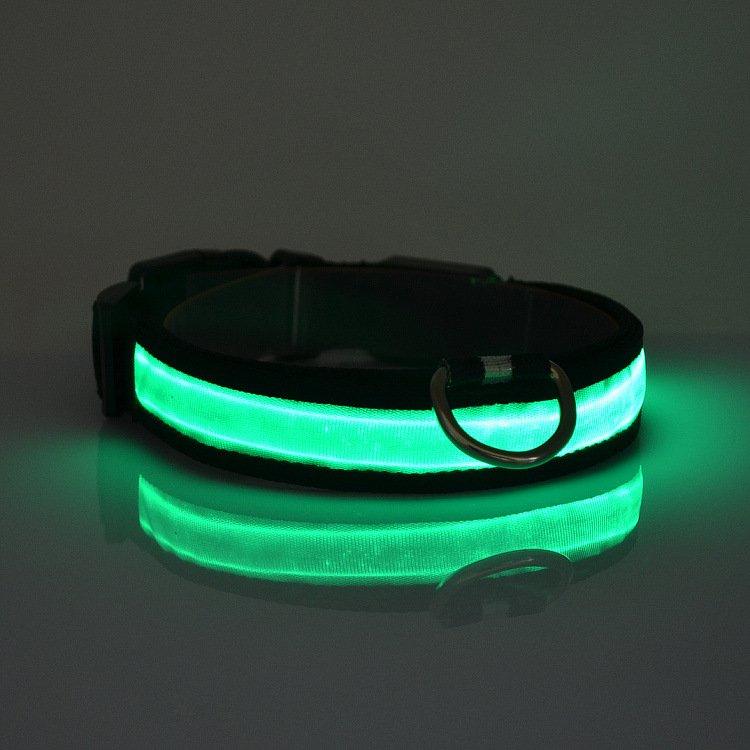 Collar para perros con luz LED