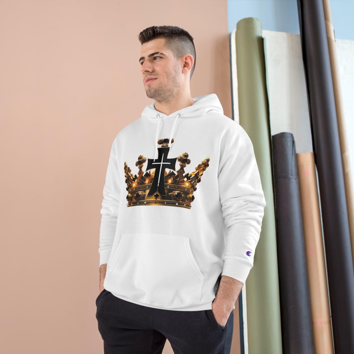 Sudadera con capucha de campeón