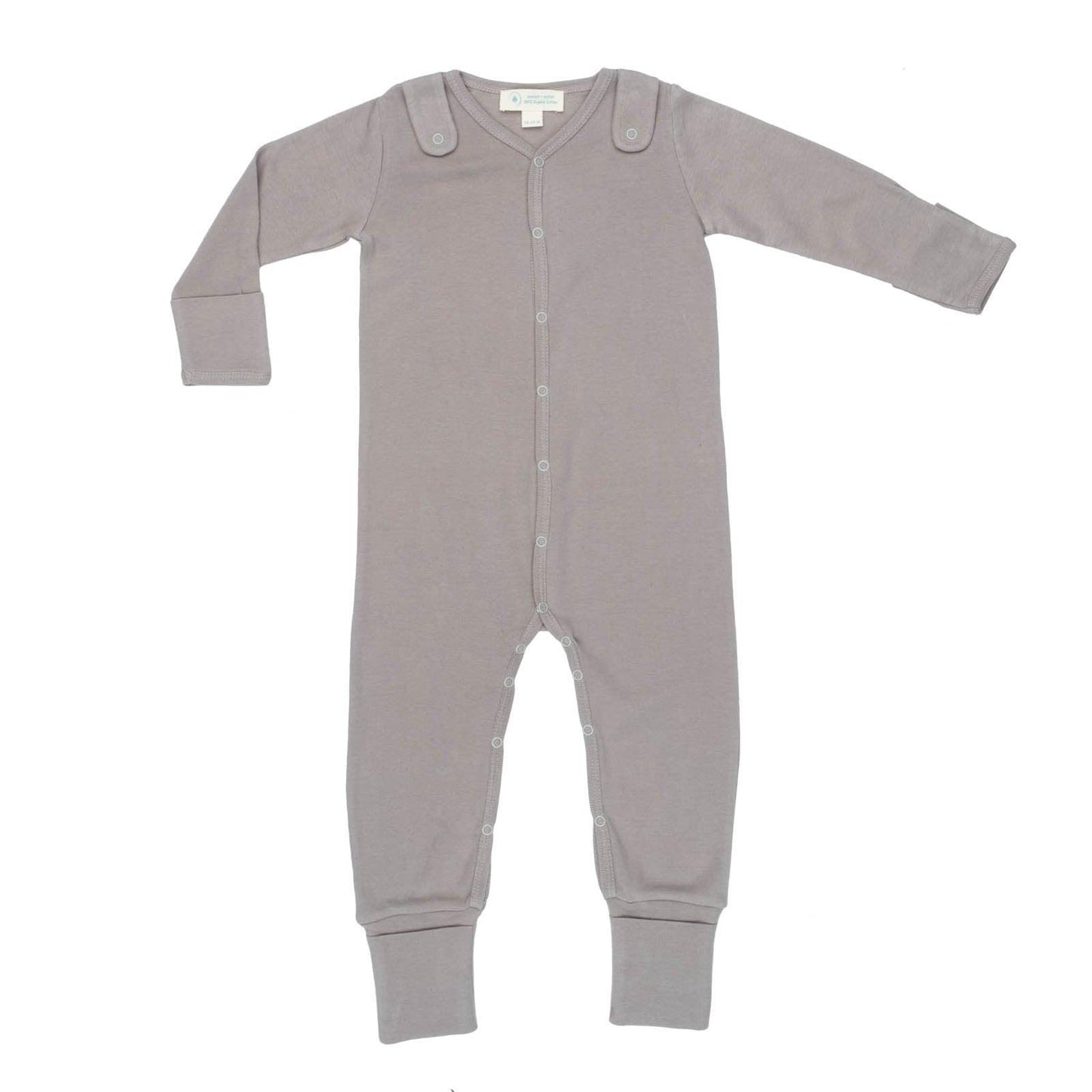 Bañador monopieza Smart Footed + babero - Gris