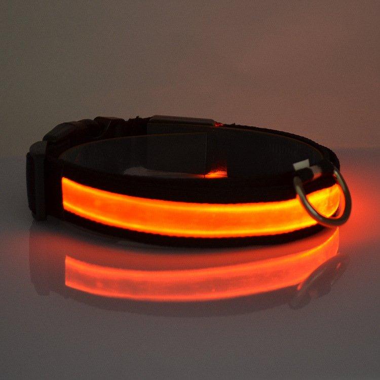 Collar para perros con luz LED