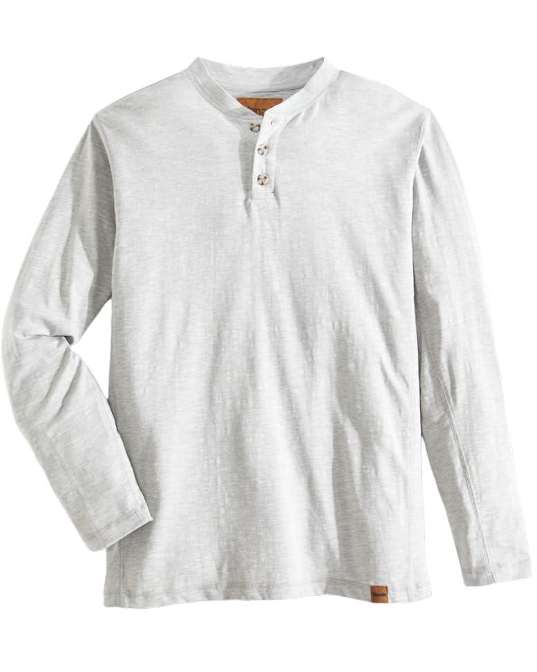 Venado Henley Long Sleeve Shirts for Men - Mens Henley with Flex Material