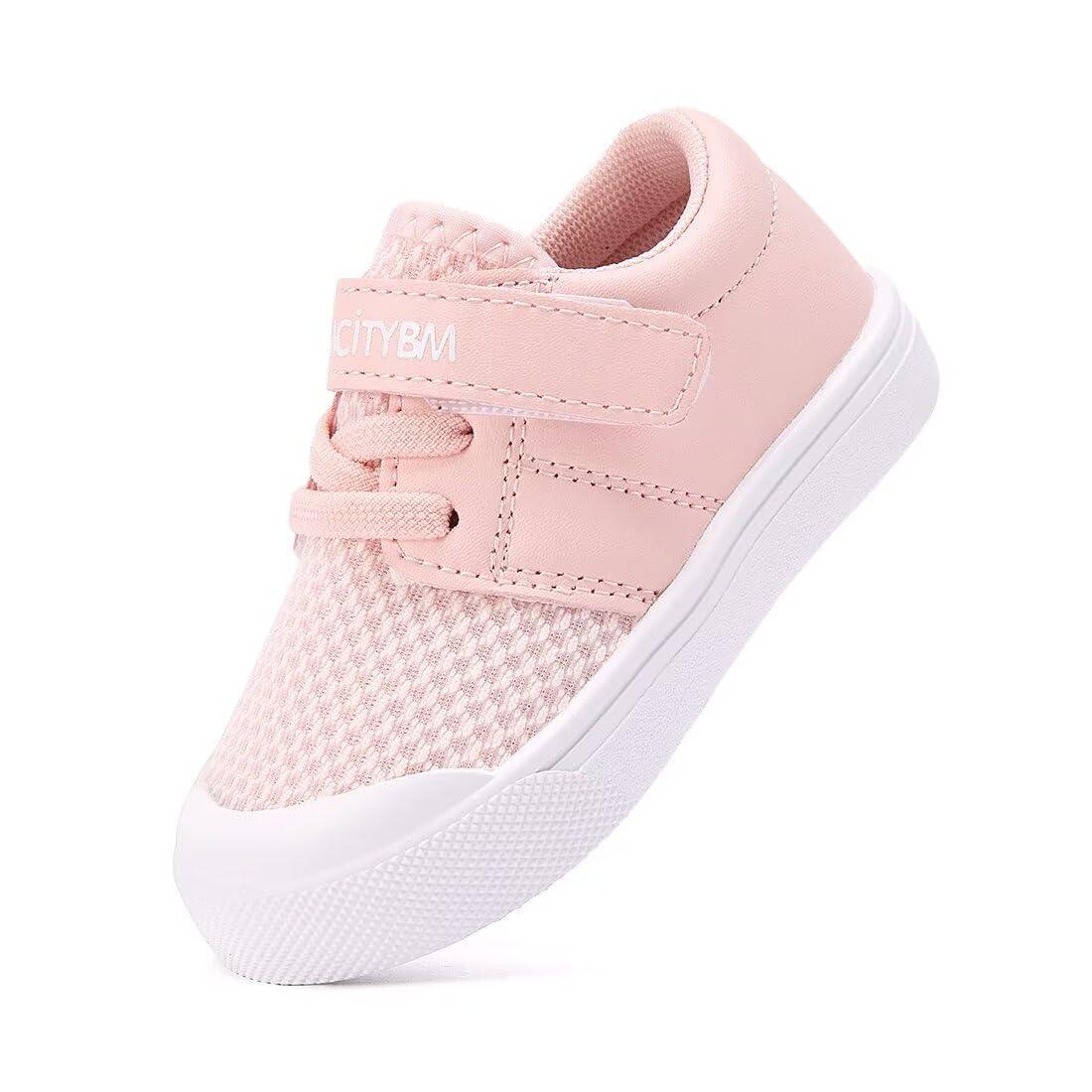 BMCiTYBM Baby Sneakers Girls Boys Lightweight Breathable Mesh First Walkers Shoes 6-24 Months