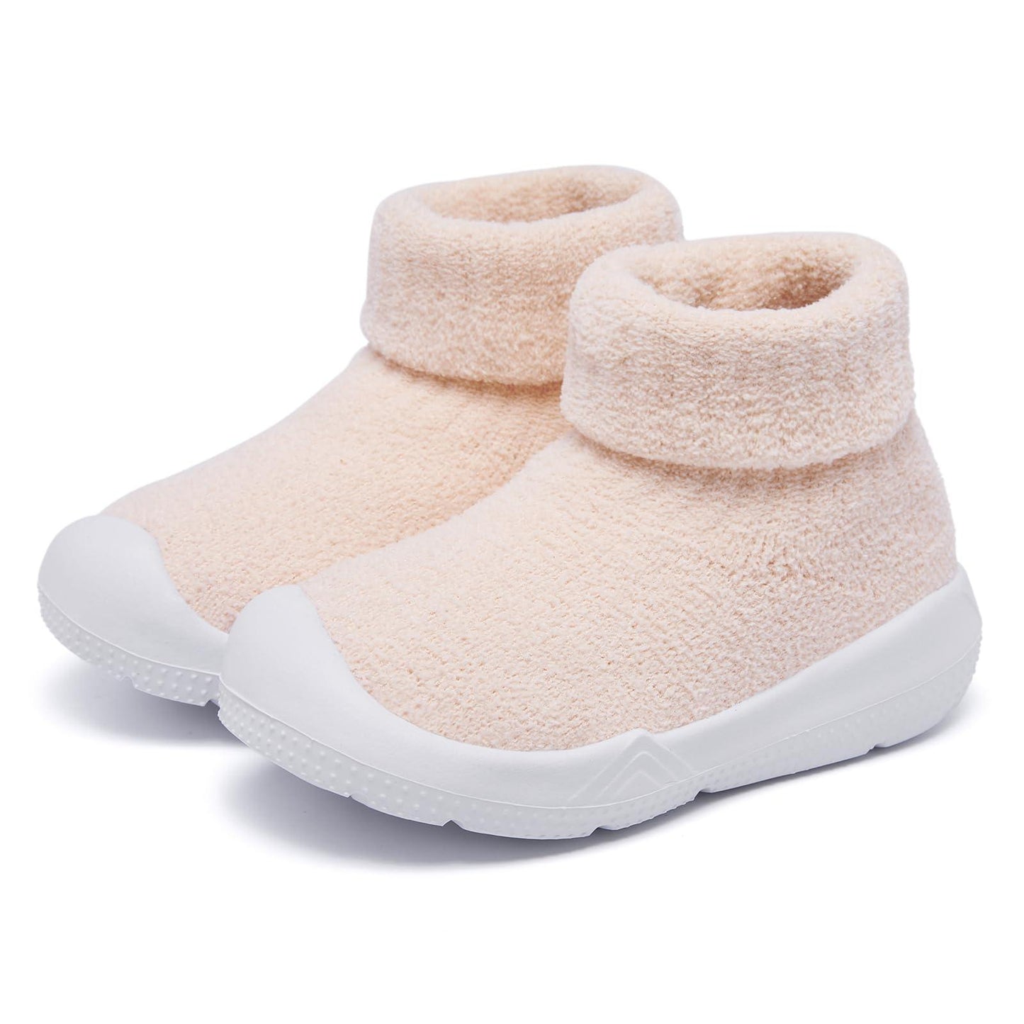 MORENDL Zapatos tipo calcetín para niños pequeños Zapatos para caminar para bebés Zapatillas para bebés Zapatillas antideslizantes para niños y niñas 