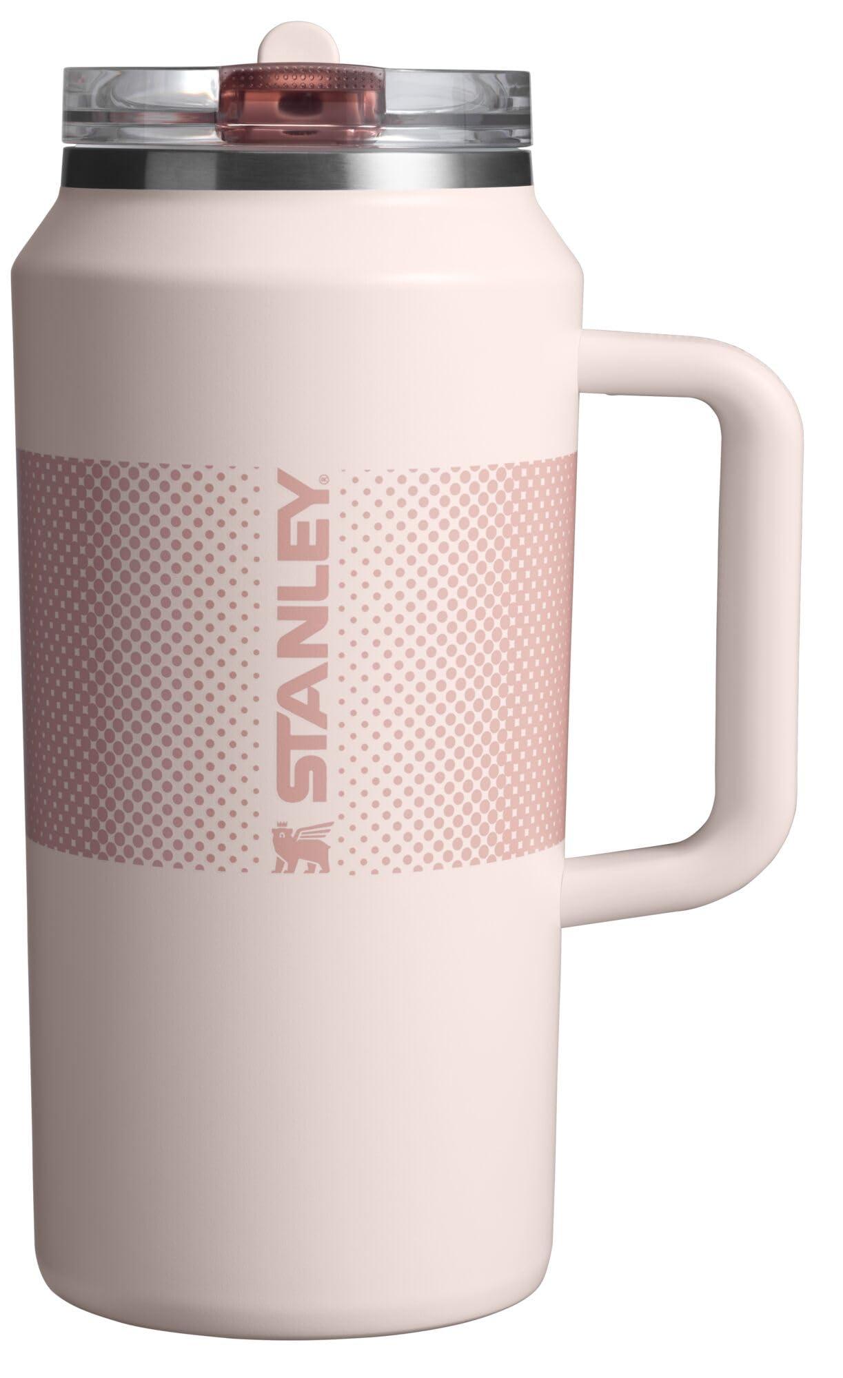 Stanley Quencher ProTour Flip Straw Tumbler with Leakproof Lid 30 oz | Built-In Straw & Handle | Cupholder Compatible for Travel | Insulated Stainless Steel Cup | BPA-Free | Vivid Violet Fade