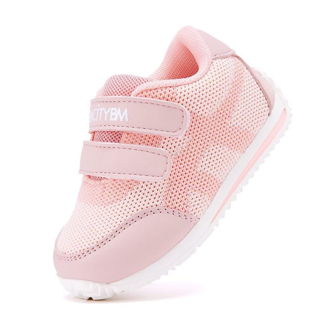 BMCiTYBM Baby Sneakers Girls Boys Lightweight Breathable Mesh First Walkers Shoes 6-24 Months