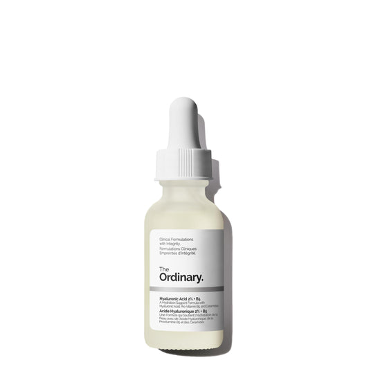 The Ordinary Hyaluronic Acid 2% + B5, suero hidratante de múltiples profundidades para una piel más tersa y suave 