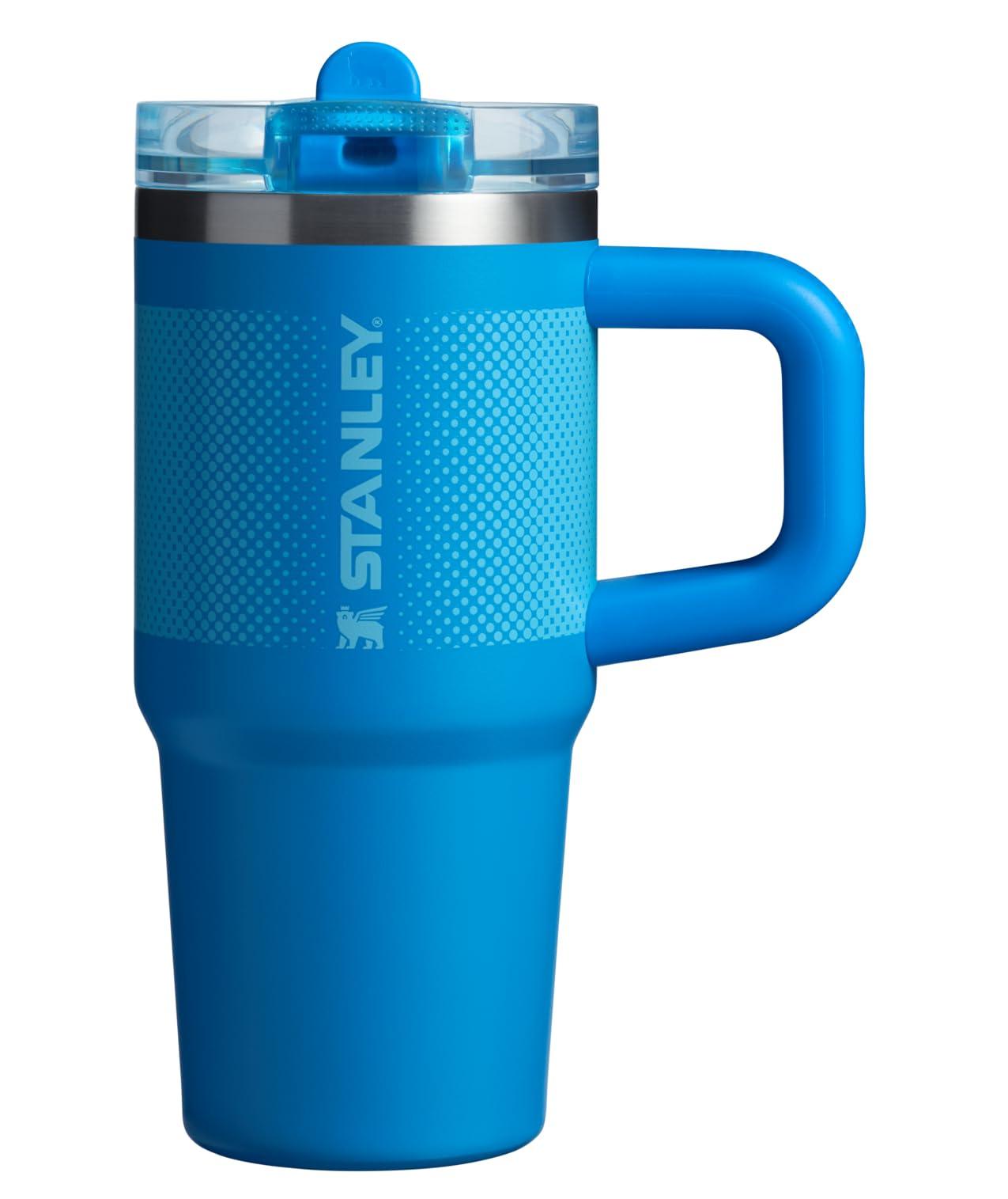 Stanley Quencher ProTour Flip Straw Tumbler with Leakproof Lid 30 oz | Built-In Straw & Handle | Cupholder Compatible for Travel | Insulated Stainless Steel Cup | BPA-Free | Vivid Violet Fade