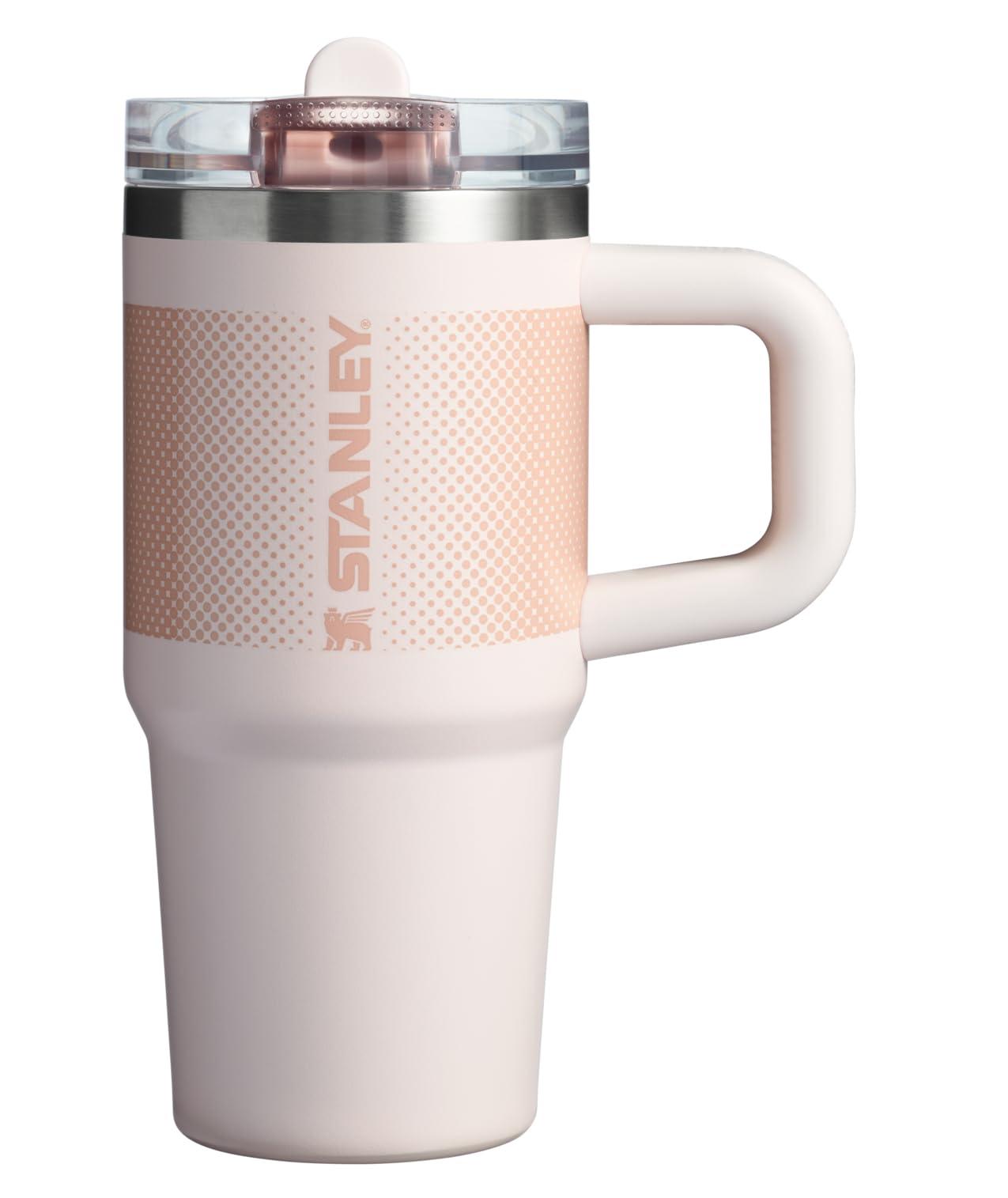 Stanley Quencher ProTour Flip Straw Tumbler with Leakproof Lid 30 oz | Built-In Straw & Handle | Cupholder Compatible for Travel | Insulated Stainless Steel Cup | BPA-Free | Vivid Violet Fade