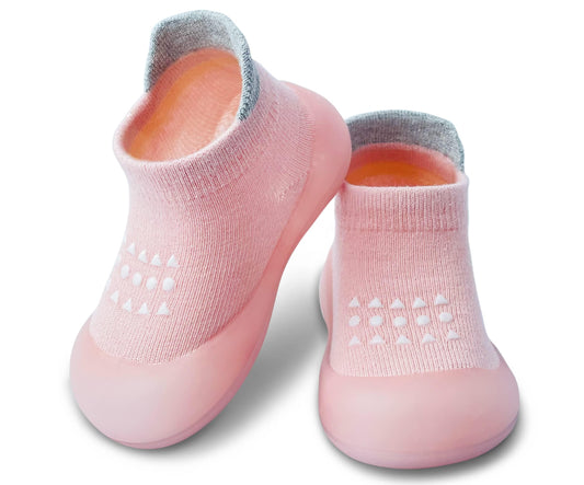 Zapatos tipo calcetín para bebé, zapatos para primeros pasos para niño y niña, zapatillas antideslizantes, zapatillas de suela blanda para bebé, niña y niño 