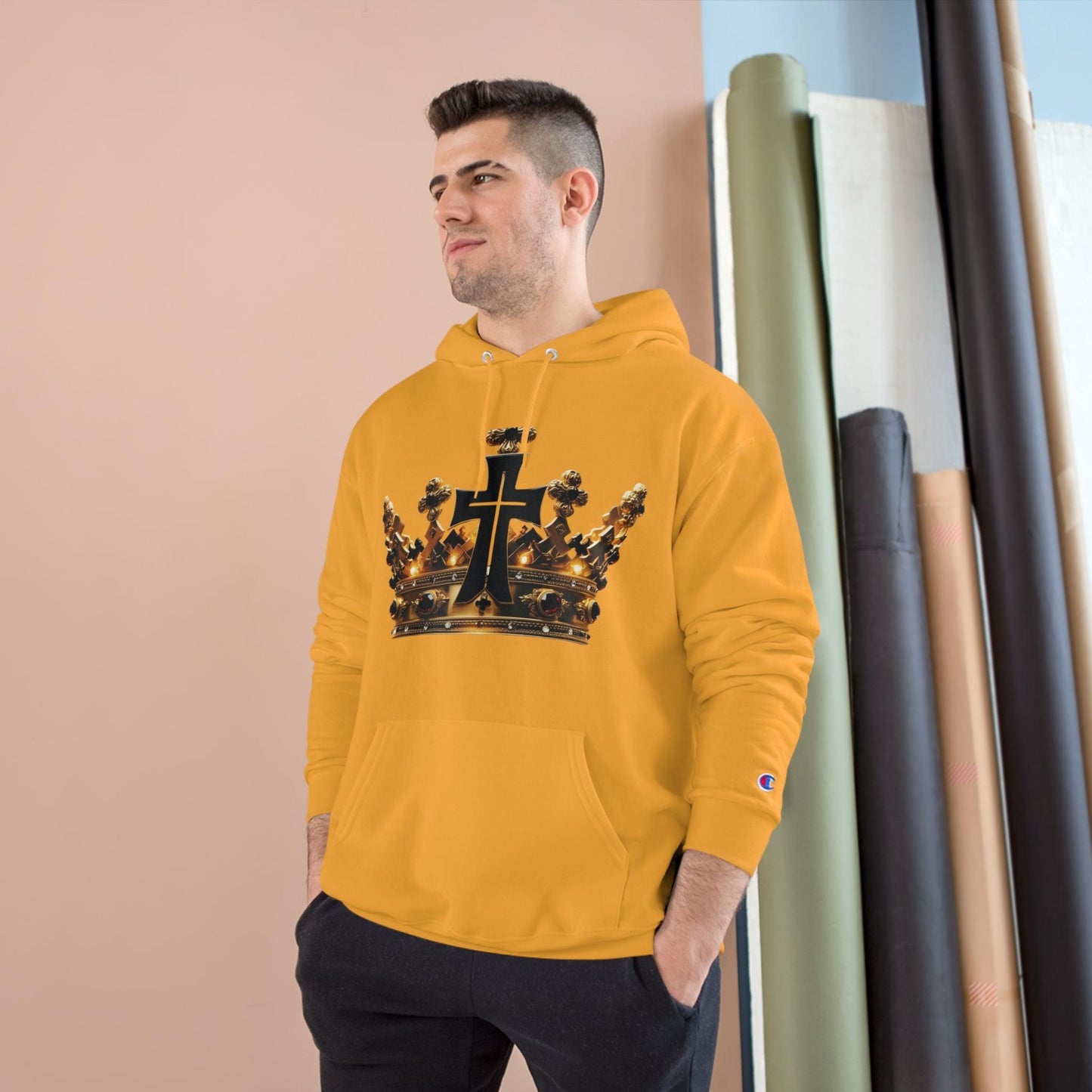 Sudadera con capucha de campeón