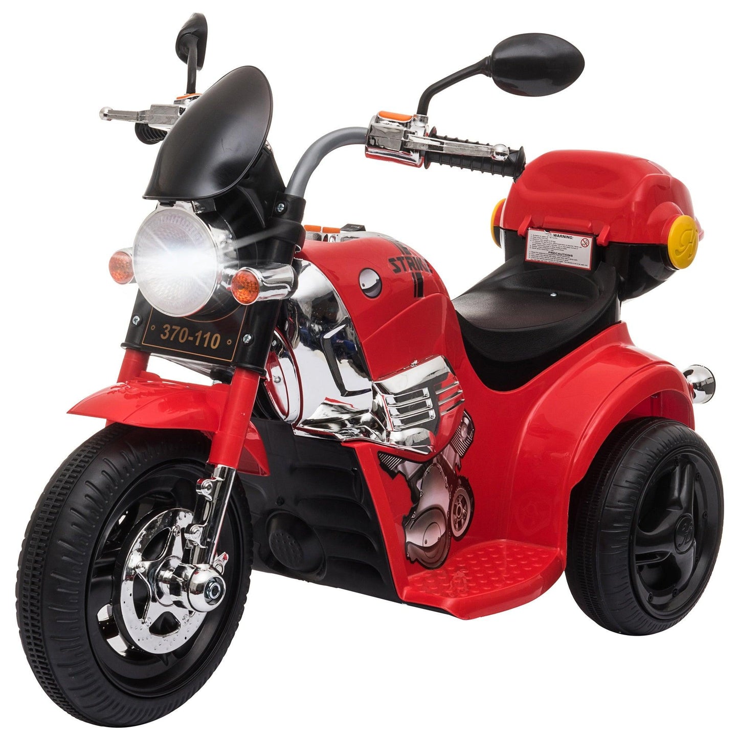 Motocicleta eléctrica de 6 V para niños, juguete para montar a batería