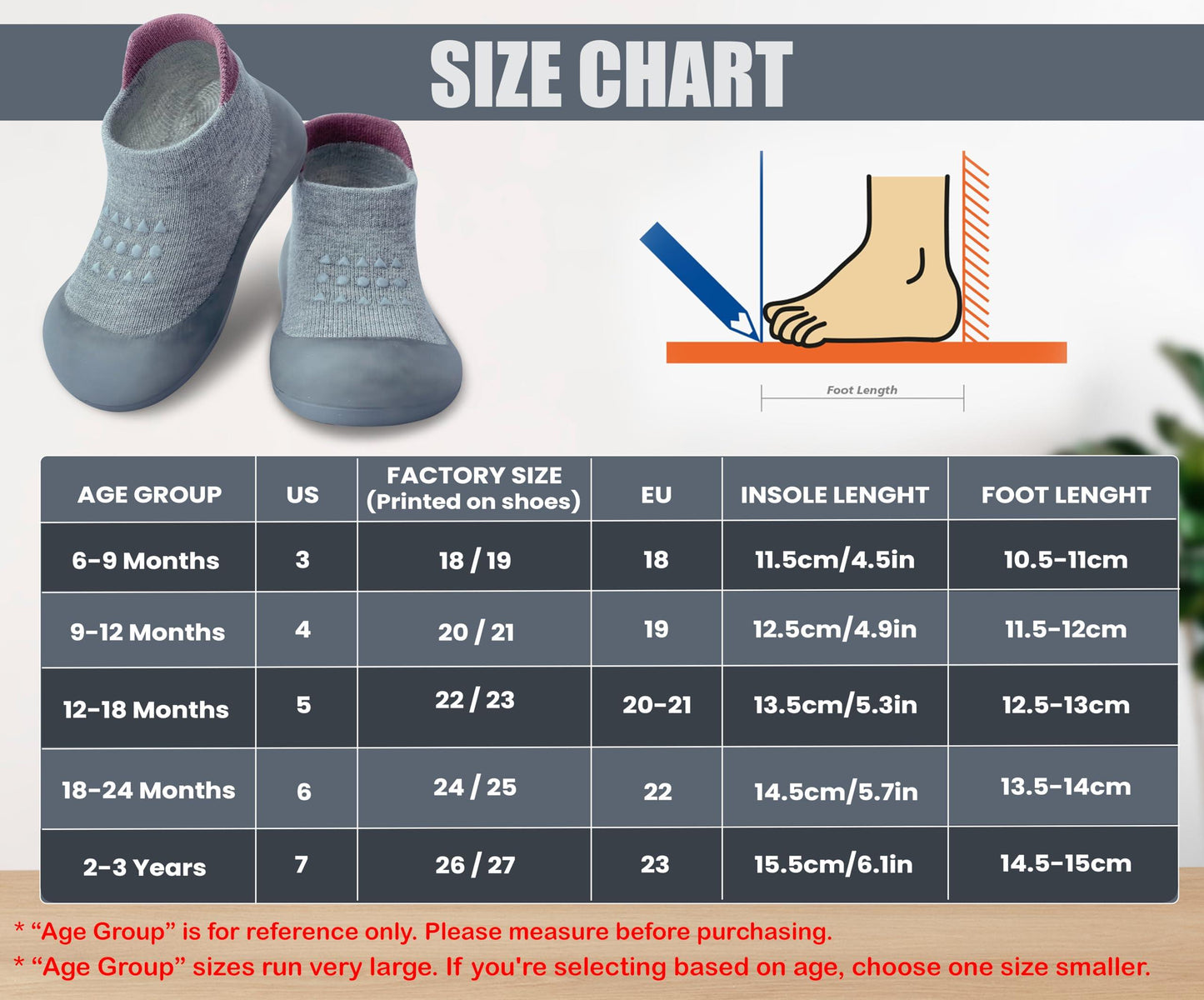 Baby Sock Shoes Boys Girls First Walking Shoes Non-Slip Slippers Soft Sole Sneakers Toddler Infant Babygirl