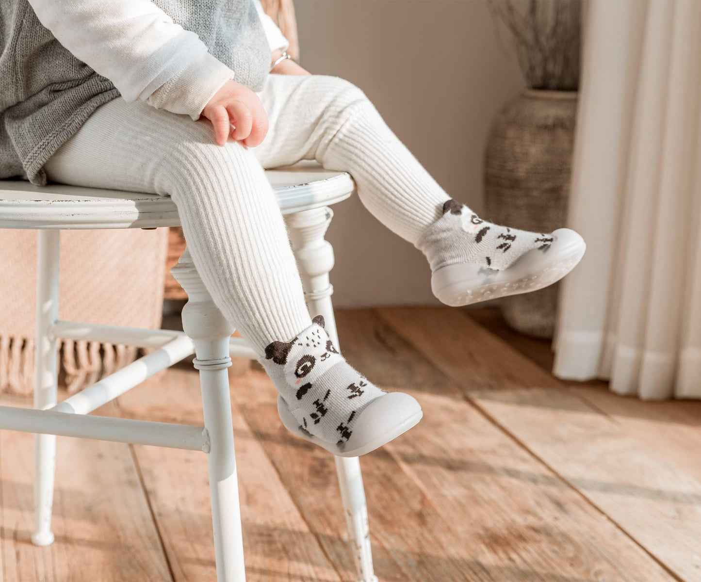 Zapatos tipo calcetín para bebé, zapatos para primeros pasos para niño y niña, zapatillas antideslizantes, zapatillas de suela blanda para bebé, niña y niño 