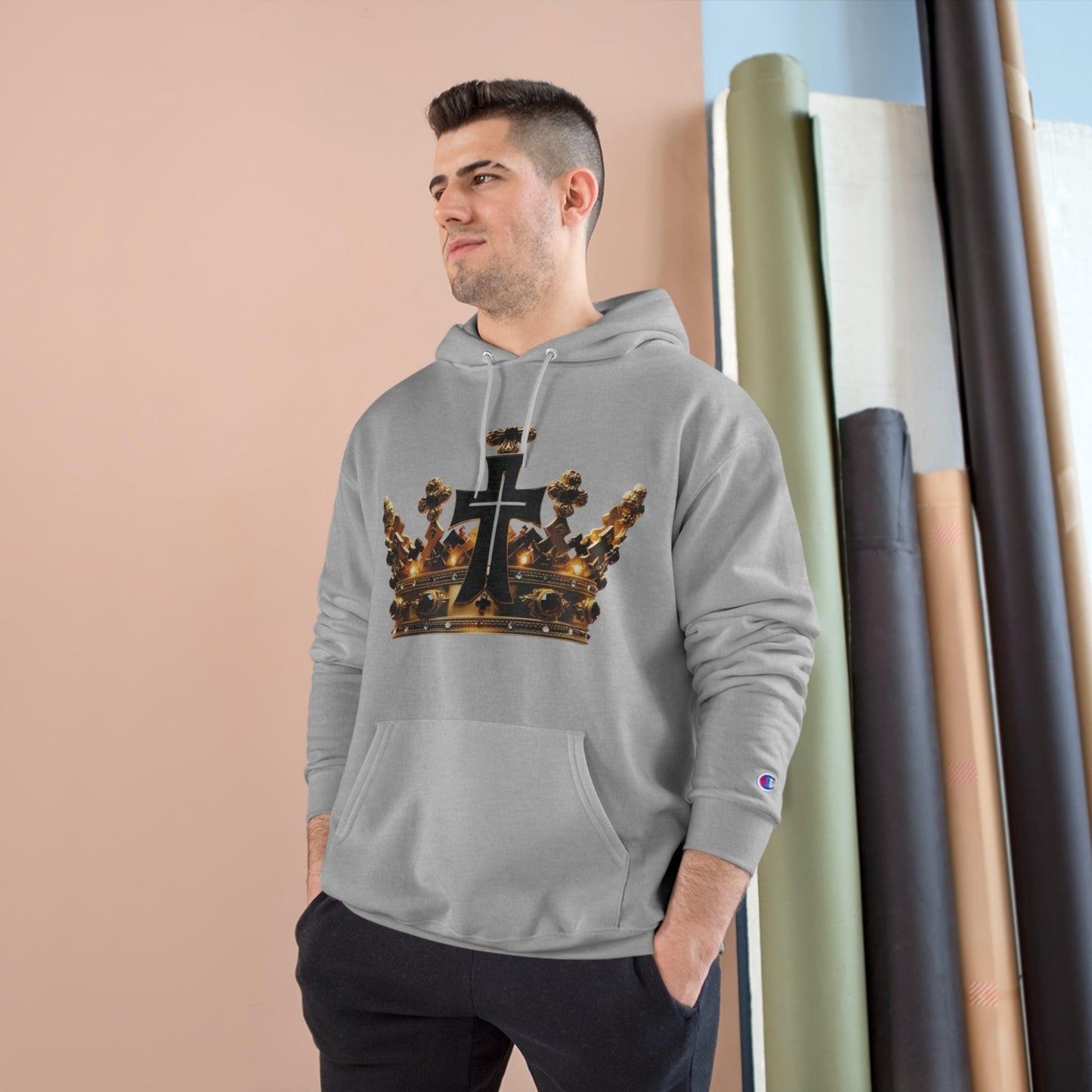 Sudadera con capucha de campeón