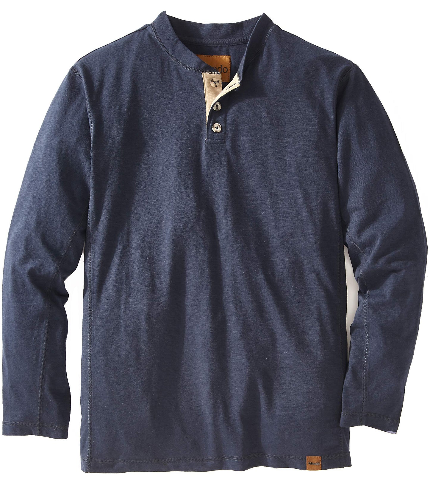 Venado Henley Long Sleeve Shirts for Men - Mens Henley with Flex Material