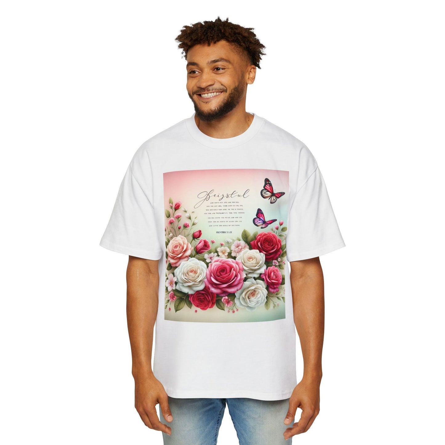 T-shirt surdimensionné épais pour homme