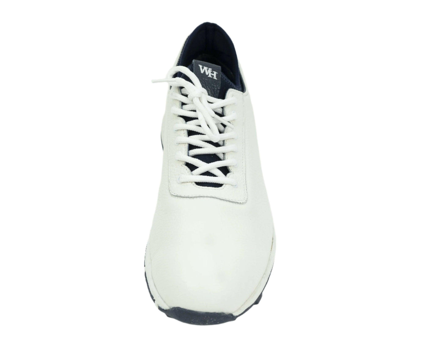 Zapatos de golf Deerskin Ace para hombre en blanco y azul marino