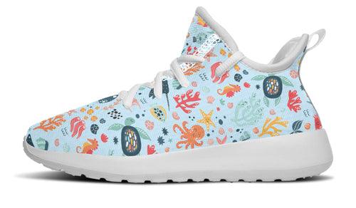 Kids Shoes Sneakers Sea Animals