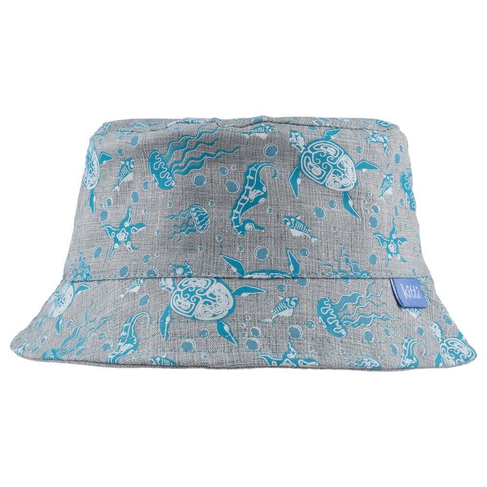 Infant Bucket Hat Ocean Life, Sea Animals, Nautical Theme Print Baby