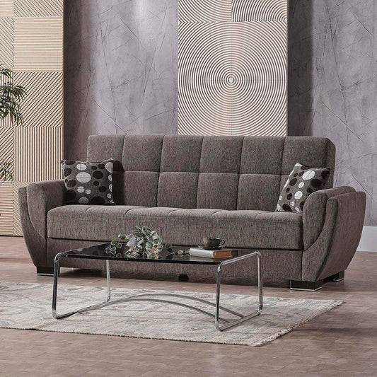 Legacy Air Sofa Bed Grey, Upholstered, with Storage