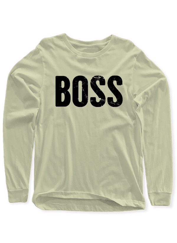 Camiseta de manga larga Boss 