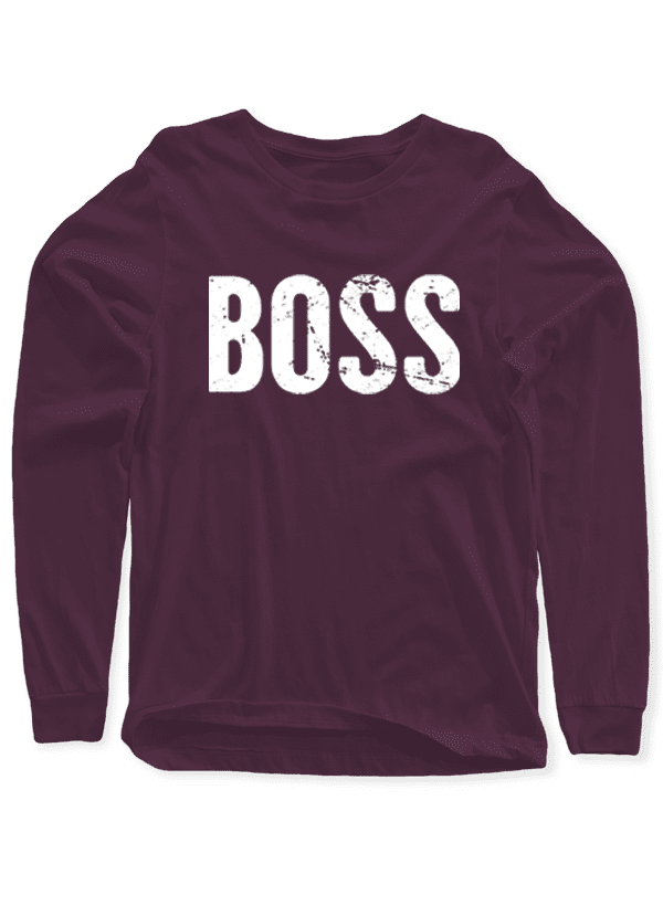 Camiseta de manga larga Boss 