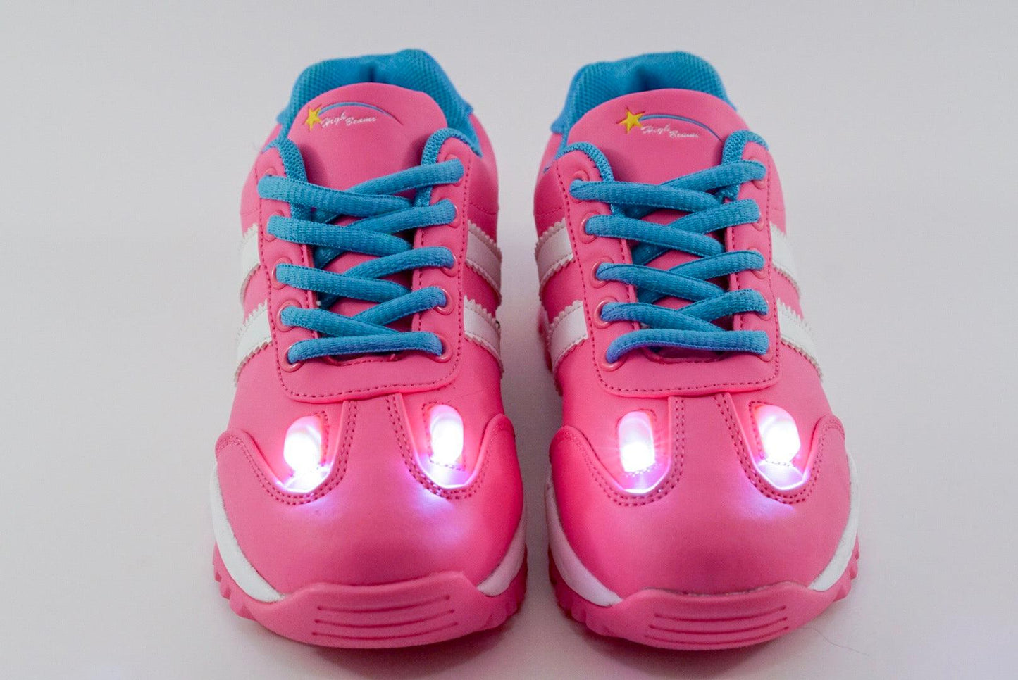 Zapatos con luces altas para niñas 