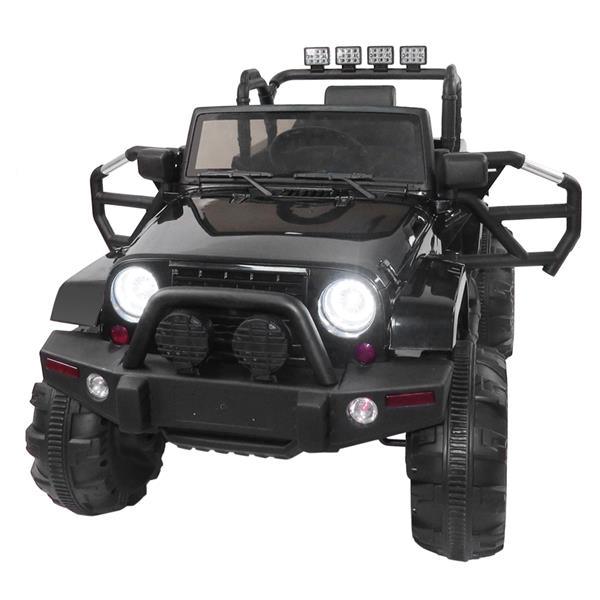 Coche todoterreno para niños de 12 V con control remoto y luces LED 