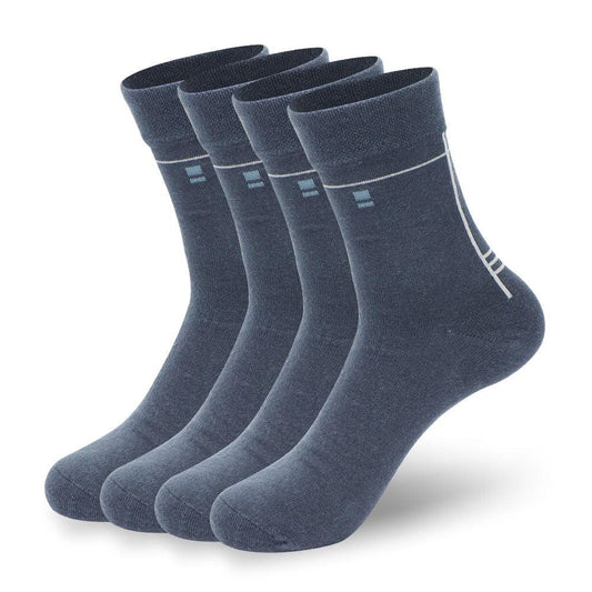 Ramie Men's Cross Black Socks Black