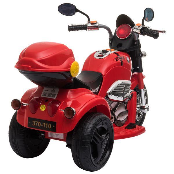 Motocicleta eléctrica de 6 V para niños, juguete para montar a batería