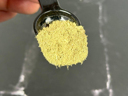 Hierba gatera de primera calidad Masterkief, mezcla Golden Petal Bliss, envase de 1 oz