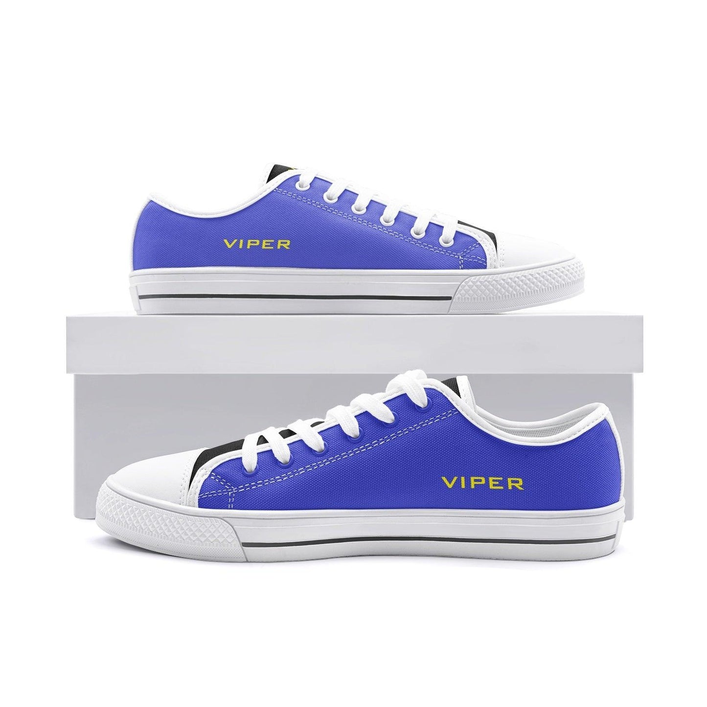 VIPER SHOES STYLE 54TT Low Top Royal Blue Canvas Shoes