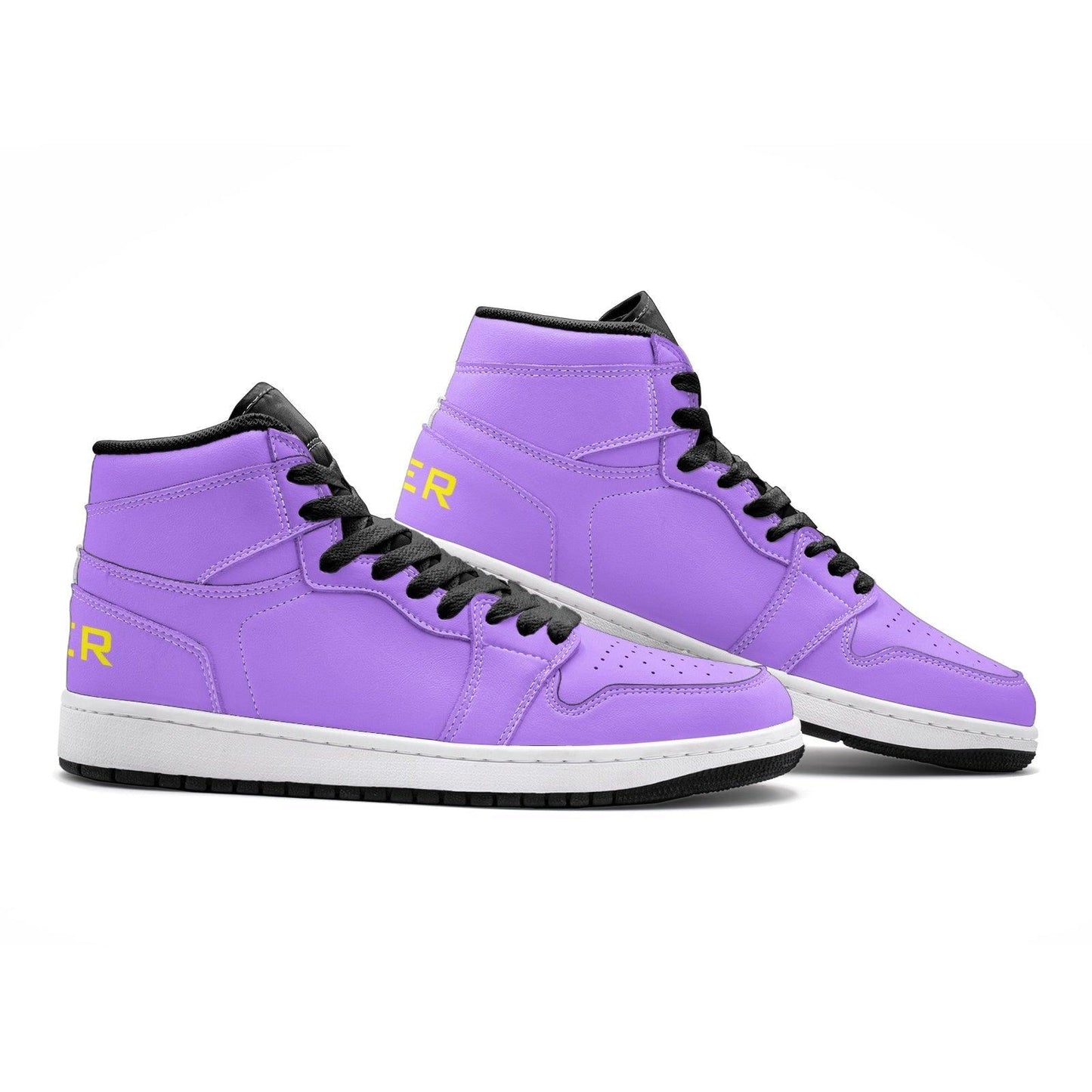 VIPER HIP HOP SHOES Style 55TO LAVENDER High Top Sneakers